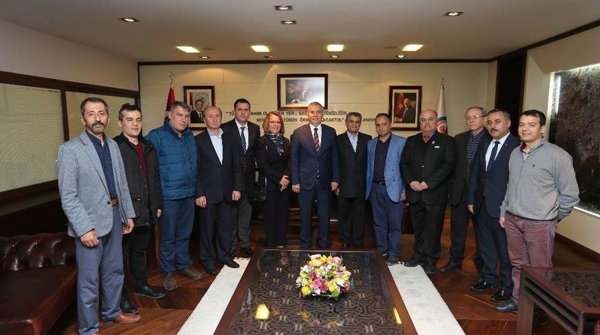 Acıpayam Dernekler Birliğinden Başkan Zolan&rsquo;a Ziyaret