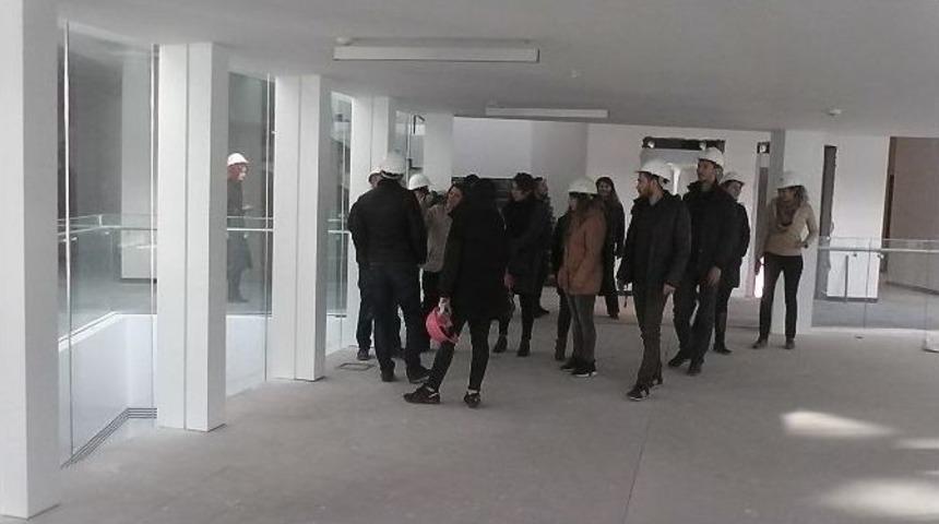 Mimarlar Odası &Uuml;yeleri, Kto Yeni Hizmet Binası İnceledi