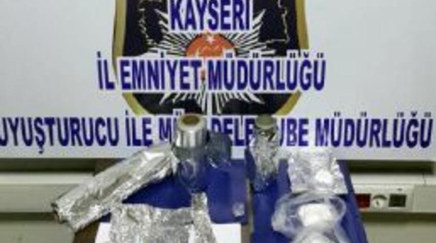 Kayseri'de Uyuşturucuya 4 G&ouml;zaltı