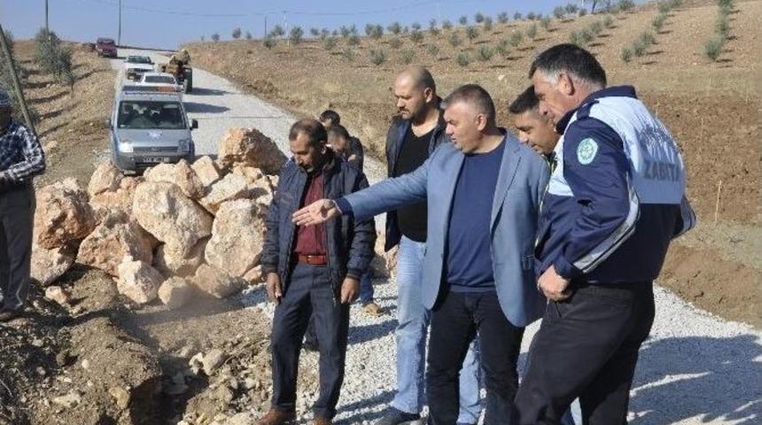 B&uuml;y&uuml;kşehirin Yol &Ccedil;alışmaları S&uuml;r&uuml;yor