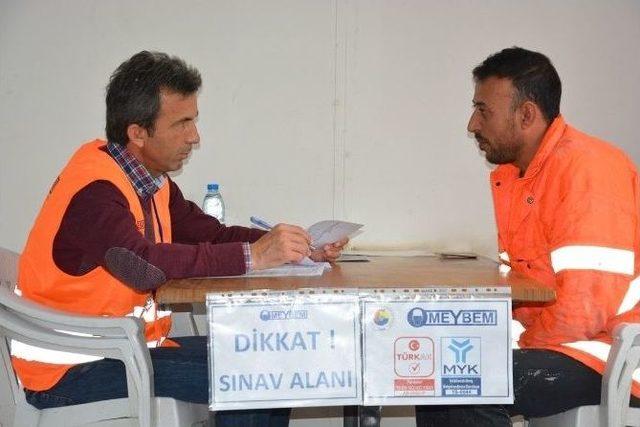 &Ccedil;tso Tarafından Mesleki Yeterlilik Sınavı Yapıldı 1