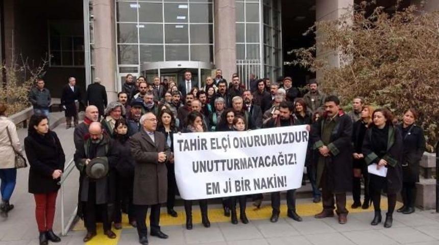 Tahir El&ccedil;i Ankara Adliyesi &Ouml;n&uuml;nde Anıldı