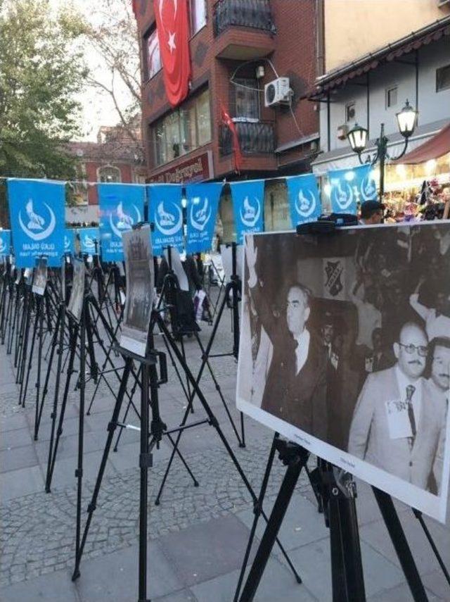 Eskişehir Ülkü Ocakları’ndan Alparslan Türkeş Fotoğraf Sergisi