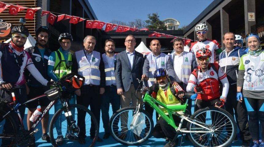 Sağlıklı Yaşam İ&ccedil;in Pedal &Ccedil;evirdiler