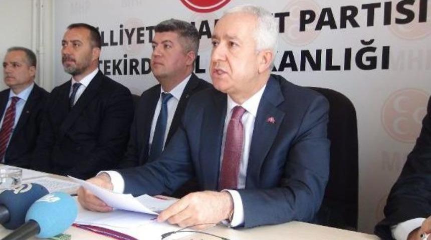 Mhp&rsquo;Li Sadir Durmaz: Toplumsal Huzur I&ccedil;in &lsquo;Evet&rsquo; Diyeceğiz