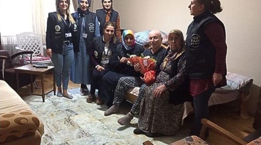 Kartepe&rsquo;nin Alo Evlatlarından H&uuml;seyin &Ouml;ğretmene Ziyaret