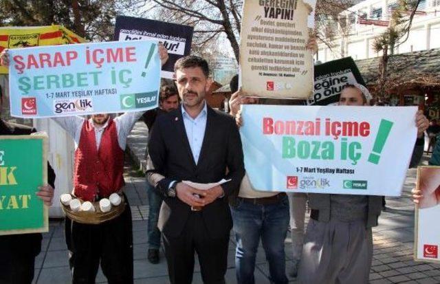 Kayseri'de, Sp'den 'bonzai Içme, Boza Iç' Etkinliği