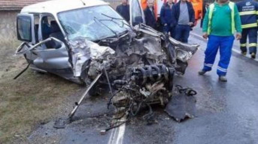 Eskişehir&rsquo;de Trafik Kazası, 5 Yaralı