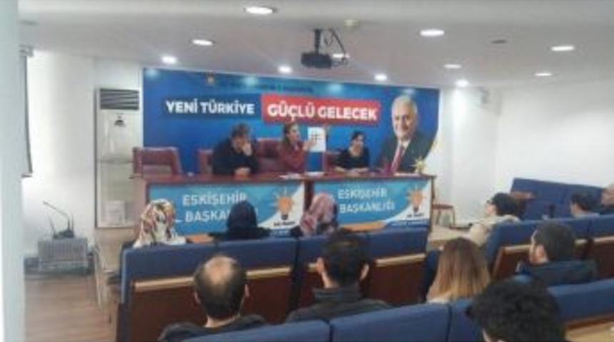 Ak Parti Tepebaşı&rsquo;nda Birim Başkanları Toplantı Yaptı