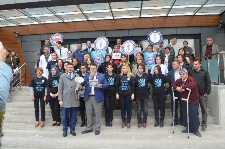 El İzleriyle Kadına Şiddete Tepki Gösterdiler G2