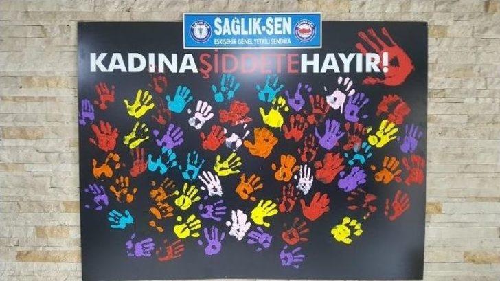 El İzleriyle Kadına Şiddete Tepki Gösterdiler G5