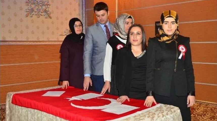 İl&ccedil;e Protokol&uuml; 24 Kasım&rsquo;ı Birlikte Kutladı