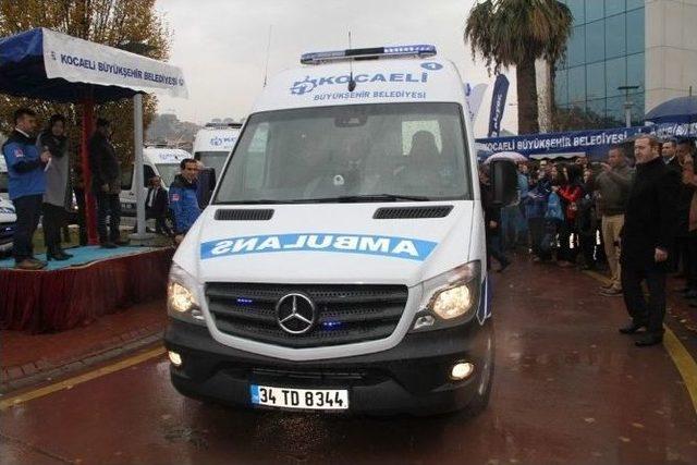 22 Adet Yeni ‘mavi Ambulans’ Hizmete Girdi