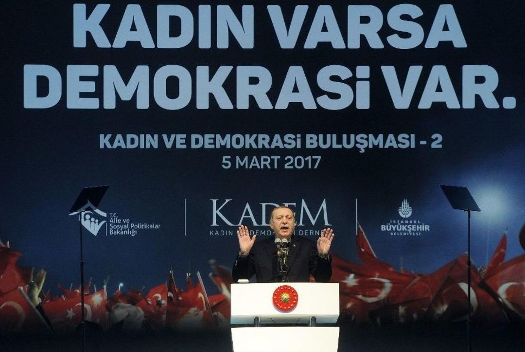 Cumhurbaşkanı Erdoğan: "f 16&rsquo;larla Benim Vatandaşıma Bomba Yağdıranlar, İşte Bug&uuml;n&uuml;n &lsquo;hayır&rsquo;cılarıydı"