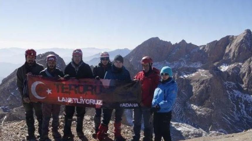 G&uuml;zeller Dağı Zirvesinde Ter&ouml;re Tepki