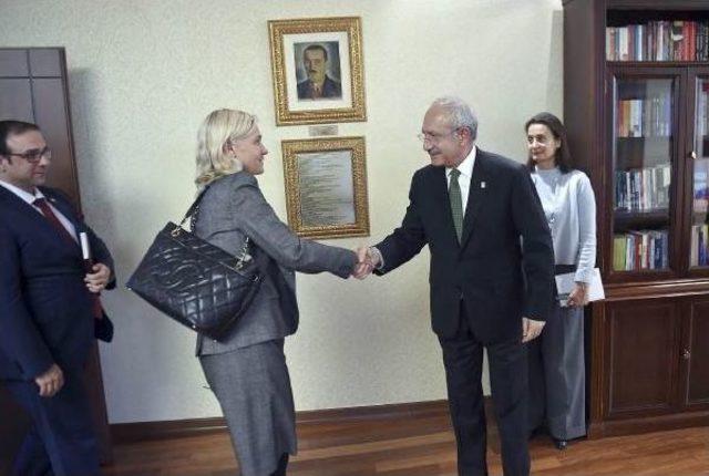 Kılıçdaroğlu, Norveç Büyükelçisi Ellefsen'le Görüştü