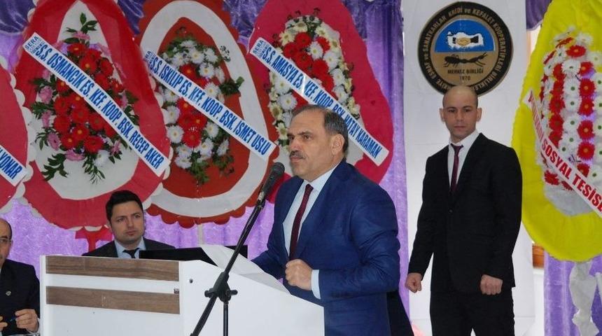 Başkan Aydoğan G&uuml;ven Tazeledi