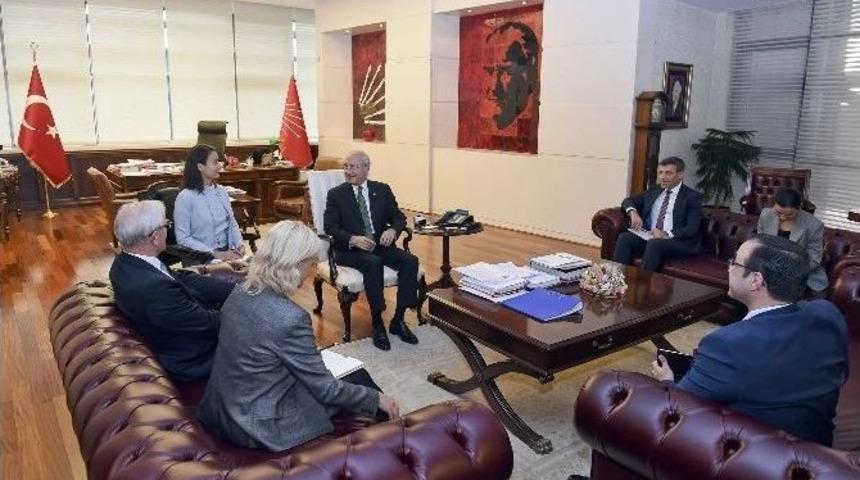 Kılı&ccedil;daroğlu, Norve&ccedil; B&uuml;y&uuml;kel&ccedil;isi Ellefsen İle Biraraya Geldi