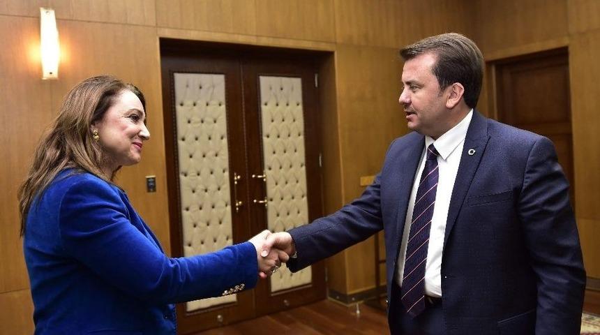 Başkan Atasoy, Kahramanmaraş&rsquo;ta Temaslarda Bulundu