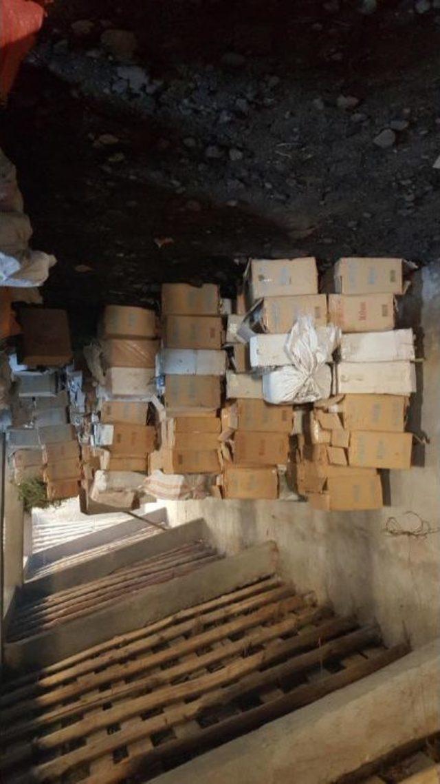 Hakkari'de 1 Milyon Paket Kaçak Sigara Ele Geçirildi