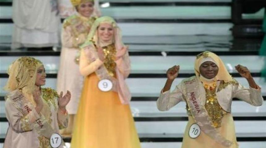 En g&uuml;zel m&uuml;sl&uuml;man kız se&ccedil;ildi