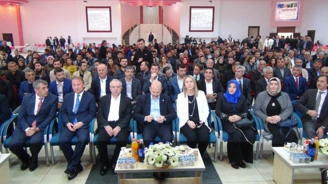 İ&ccedil;işleri Bakanı Soylu Nusaybin&rsquo;de
