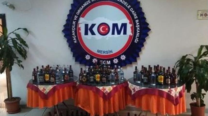 Mersin Polisinden Sahte İ&ccedil;ki Operasyonu