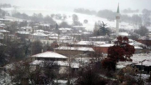 Kırklareli'de Kar Yağışı Başladı