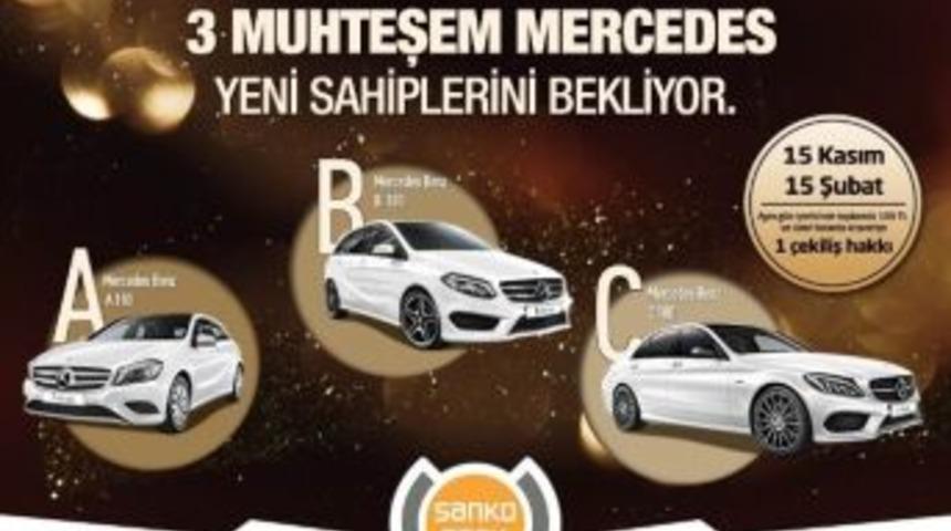 Sanko Park’tan 3 Ziyaretçisine Lüks Otomobil