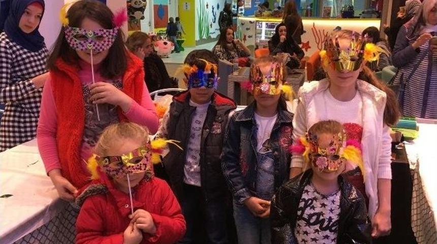 Gaziantepli Miniklerin Ellerden Renkli Parti Maskeleri