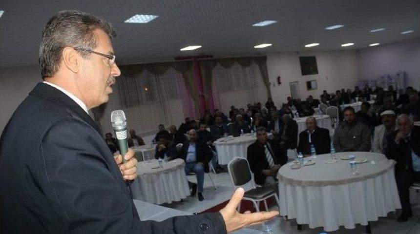 Kayseri Pancar Ekicileri Kooperatifi Y&ouml;netim Kurulu Başkanı Akay Gemerek&rsquo;te