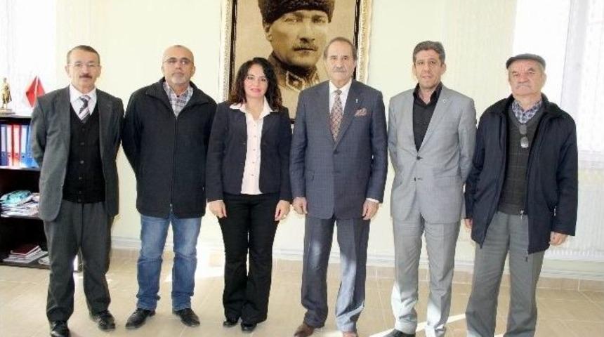 Sesob Başkanı K&ouml;ksal&rsquo;dan, Hacı Bektaş Veli Vakfı&rsquo;na Ziyaret