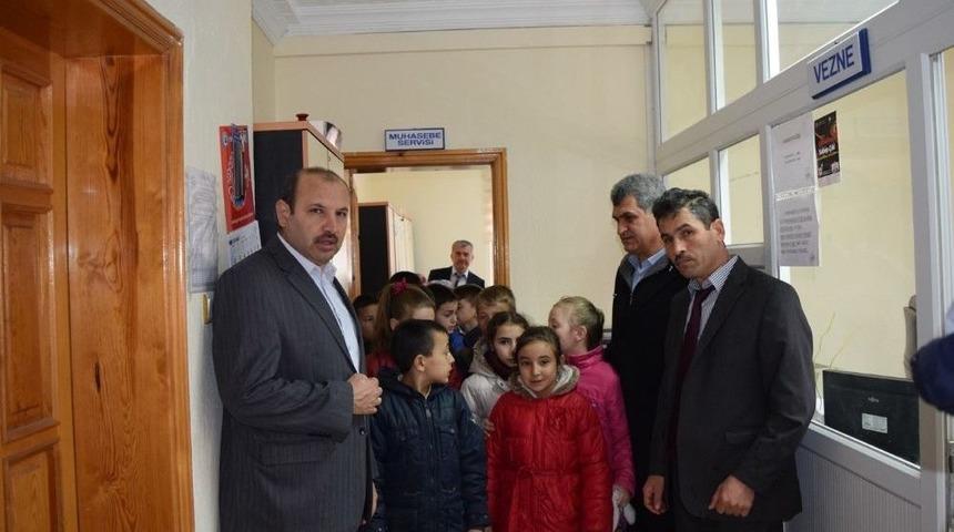 &Ouml;ğrencilerden Vergi Haftası Ziyareti