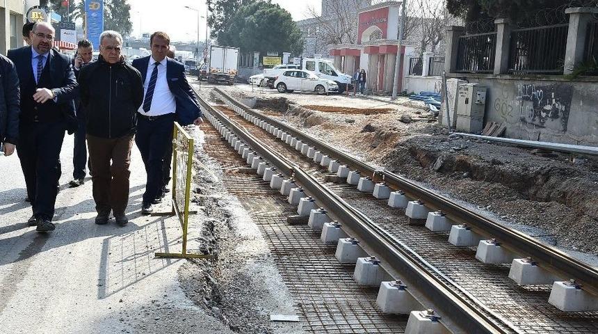 İzmir&rsquo;deki Tramvay Hatlarında &Ccedil;alışmalar İstenilen Seviyede