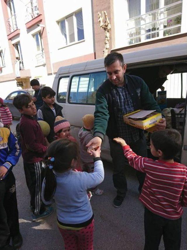 Eskişehir Ülkü Ocakları Türkmen Ailelerine Yardıma Devam Ediyor