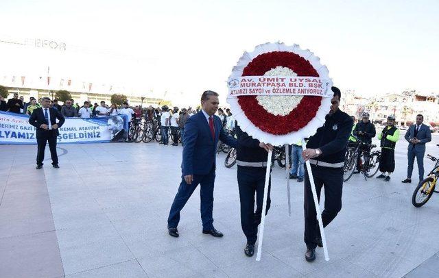 Atatürk’ün Antalya’ya Gelişi Anısına Muratpaşa Bisiklete Bindi