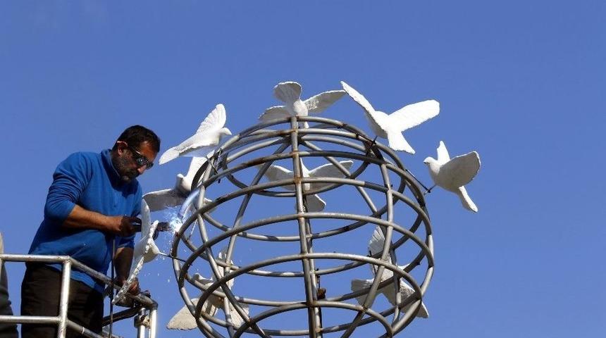 Hrant Dink Parkındaki Anıtı Revize Edildi