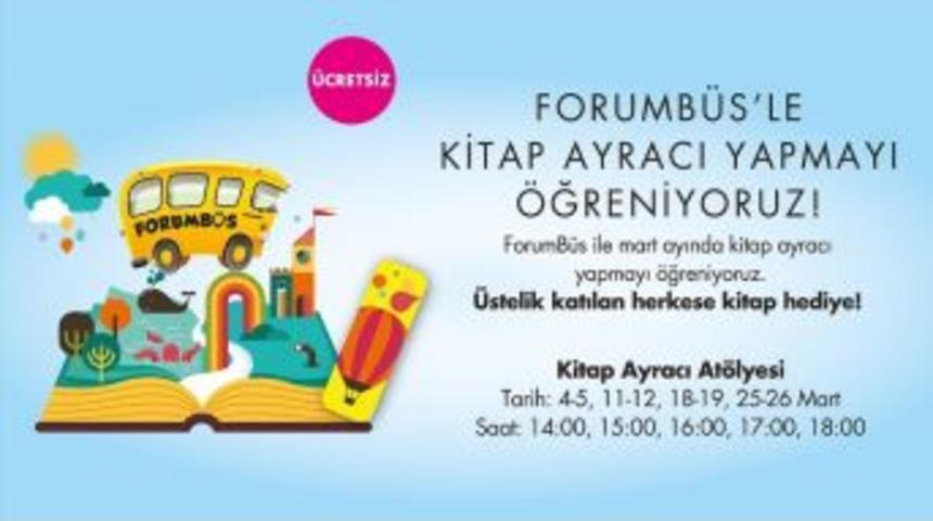Kitap Dolu Etkinlikler Forumb&uuml;s&rsquo;te