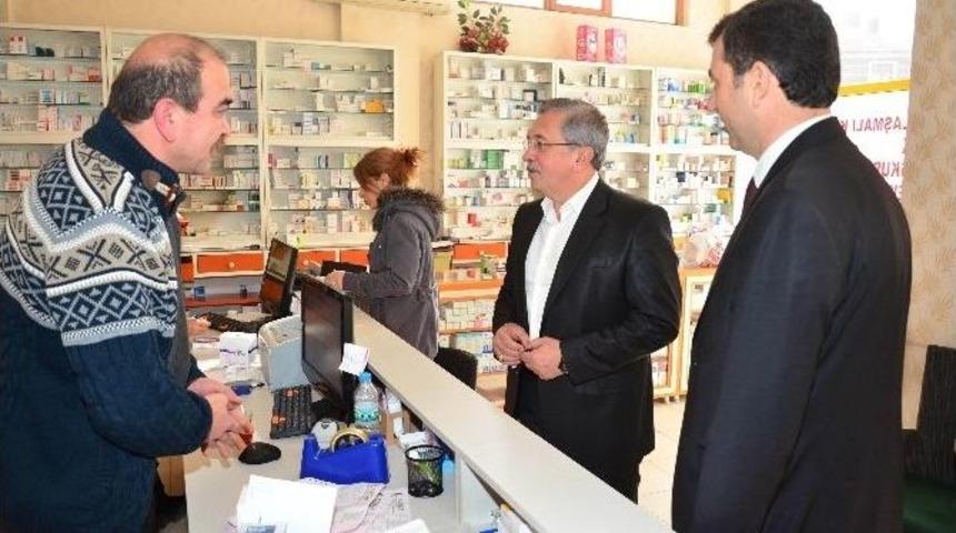 Pursaklar Belediye Başkanı &Ccedil;etin&rsquo;den Esnaf Ziyareti