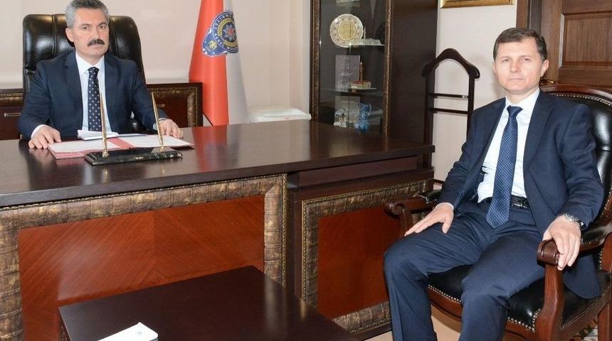 Aksaray&rsquo;ın Yeni Emniyet M&uuml;d&uuml;r&uuml; Karabağ G&ouml;revine Başladı