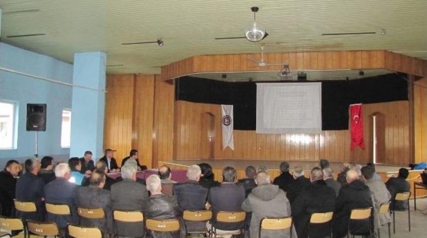 Hisarcık&rsquo;ta K&ouml;ylere Hizmet G&ouml;t&uuml;rme Birliği&rsquo;nin Olağan Meclis Toplantısı