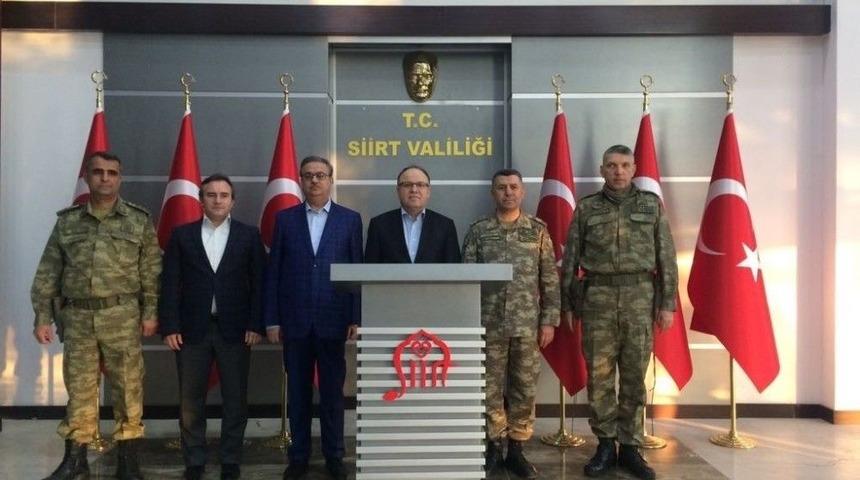 Şırnak Valisi Ali İhsan Su, Siirt&rsquo;i Ziyaret Etti