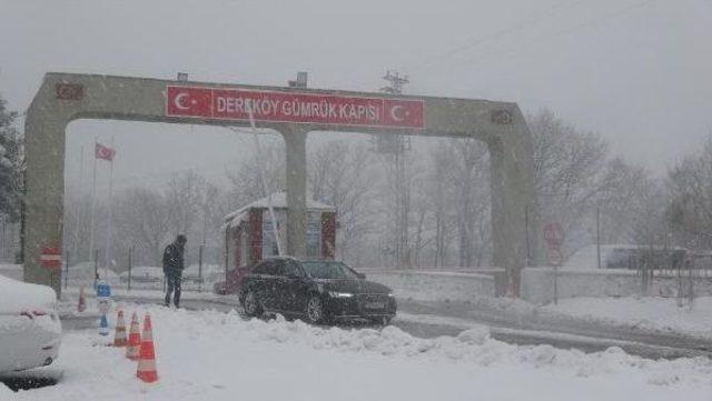 Kırklareli'de Kar Yağışı Başladı (2)