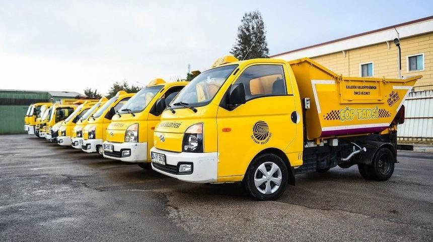 &ldquo;&ccedil;&ouml;p Taksi&rdquo; Adanalıların Hizmetine Girdi