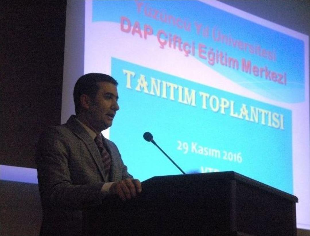 Yy&uuml; Dap &Ccedil;ift&ccedil;i Eğitim Merkezi Tanıtım Toplantısı