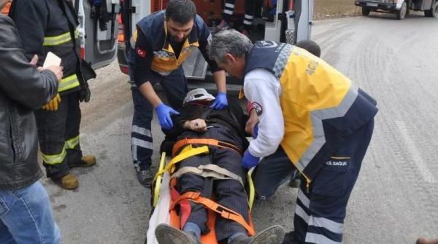 İneg&ouml;l&rsquo;De Kaza: 2 Yaralı