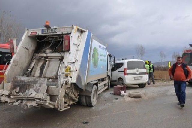 İnegöl’De Kaza: 2 Yaralı