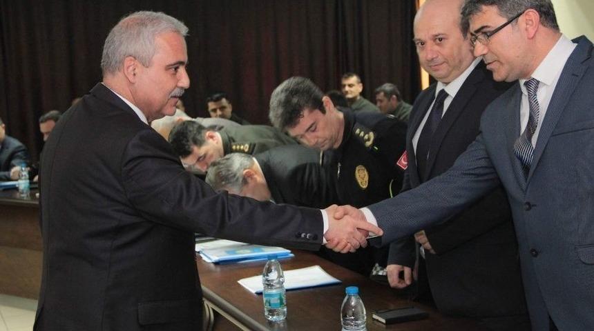 Manisa&rsquo;da Kolluk Birimlerinden Değerlendirme Toplantısı