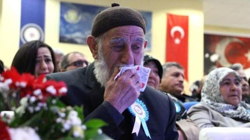 Sivas'ta Şehitleri Anma Programında Duygulu Anlar