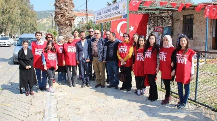 Fo&ccedil;a Ak Parti Referandum Ofisiyle 16 Nisan&rsquo;a Hazır